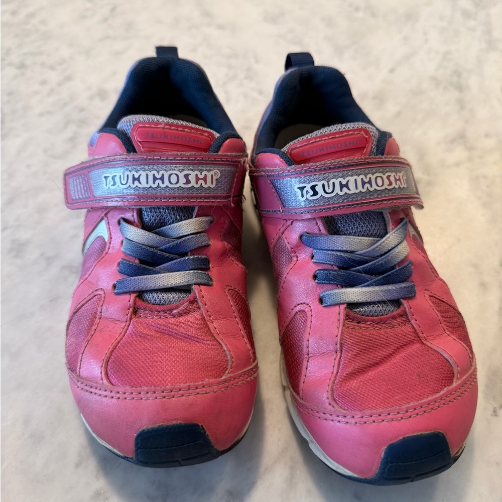 Girls Tsukihoshi Pink Kids Shoes, Size 13